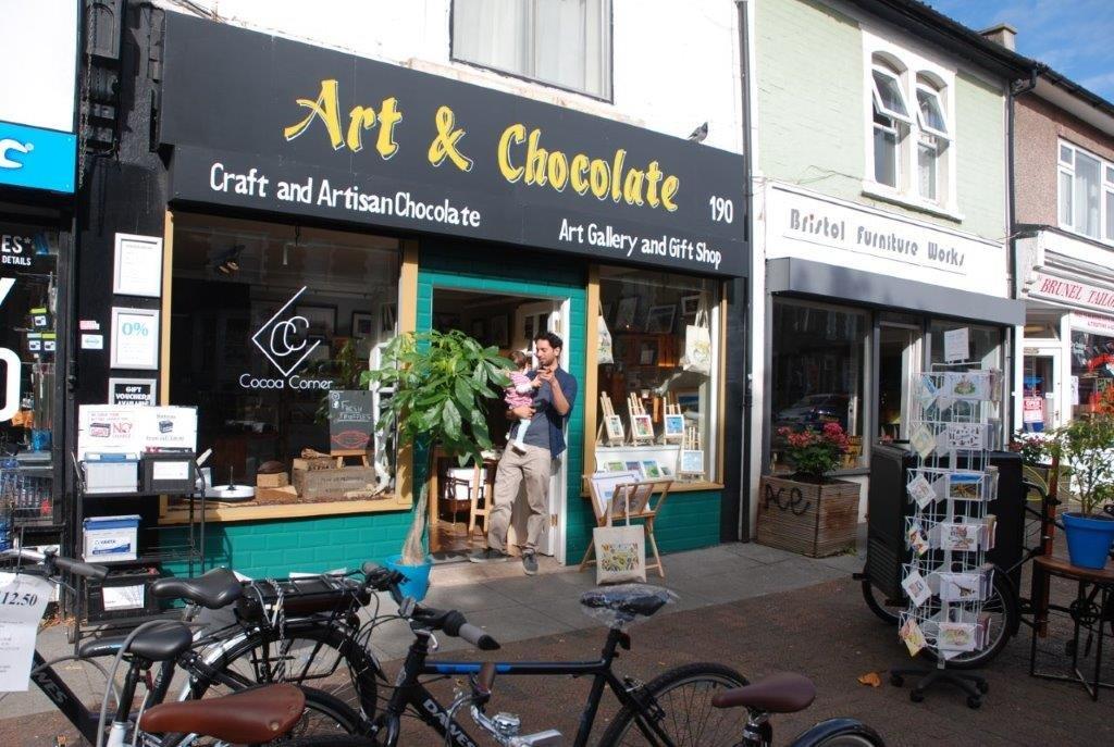 Art & Chocolate Gloucester Road front