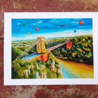 Clifton Suspension Bridge Giclee print