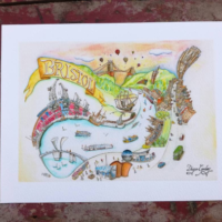 pic1 Sights of Bristol print