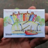 Bristol Fridge Magnet - Colourful Houses
