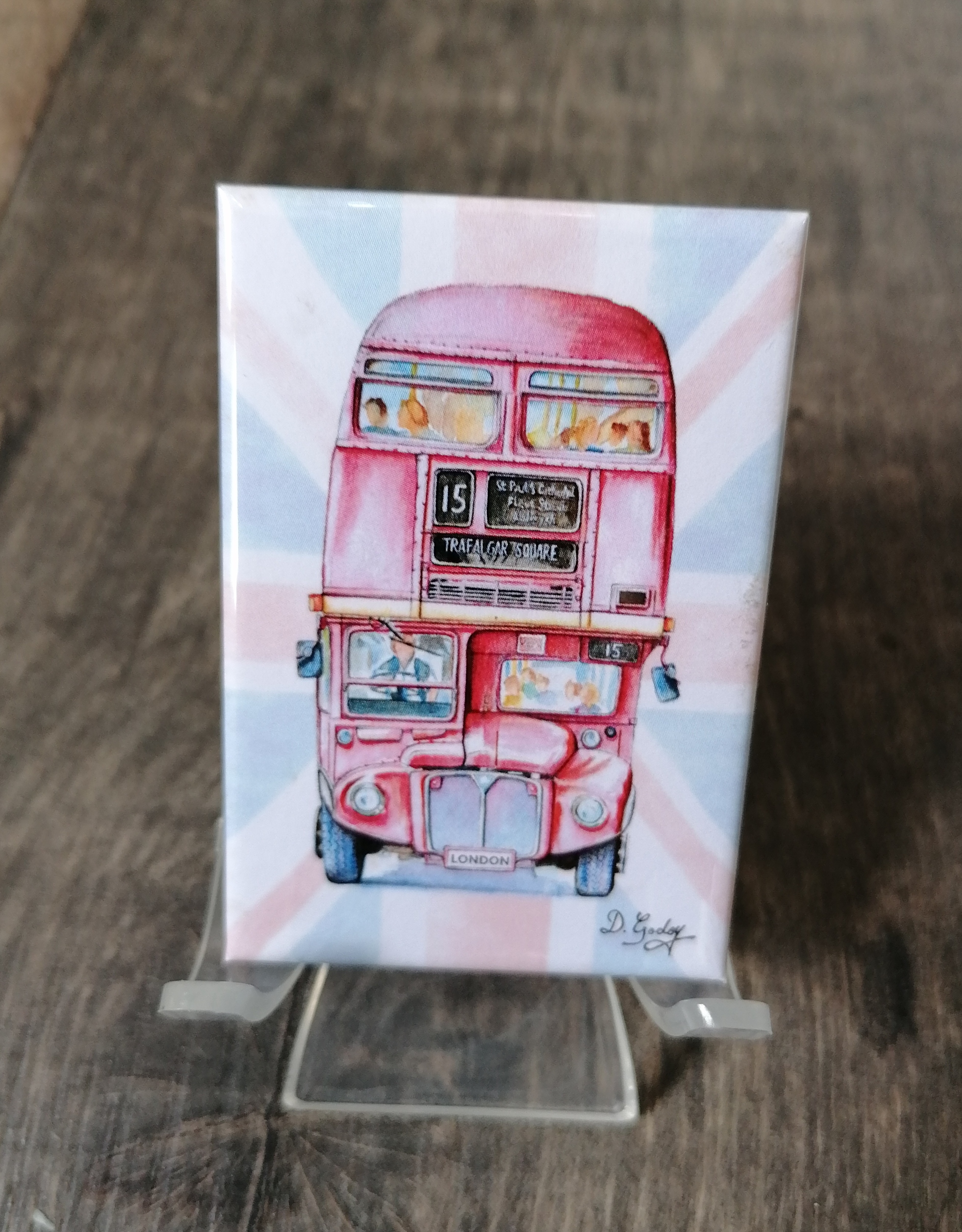 Fridge Magnet - London Routemaster Bus