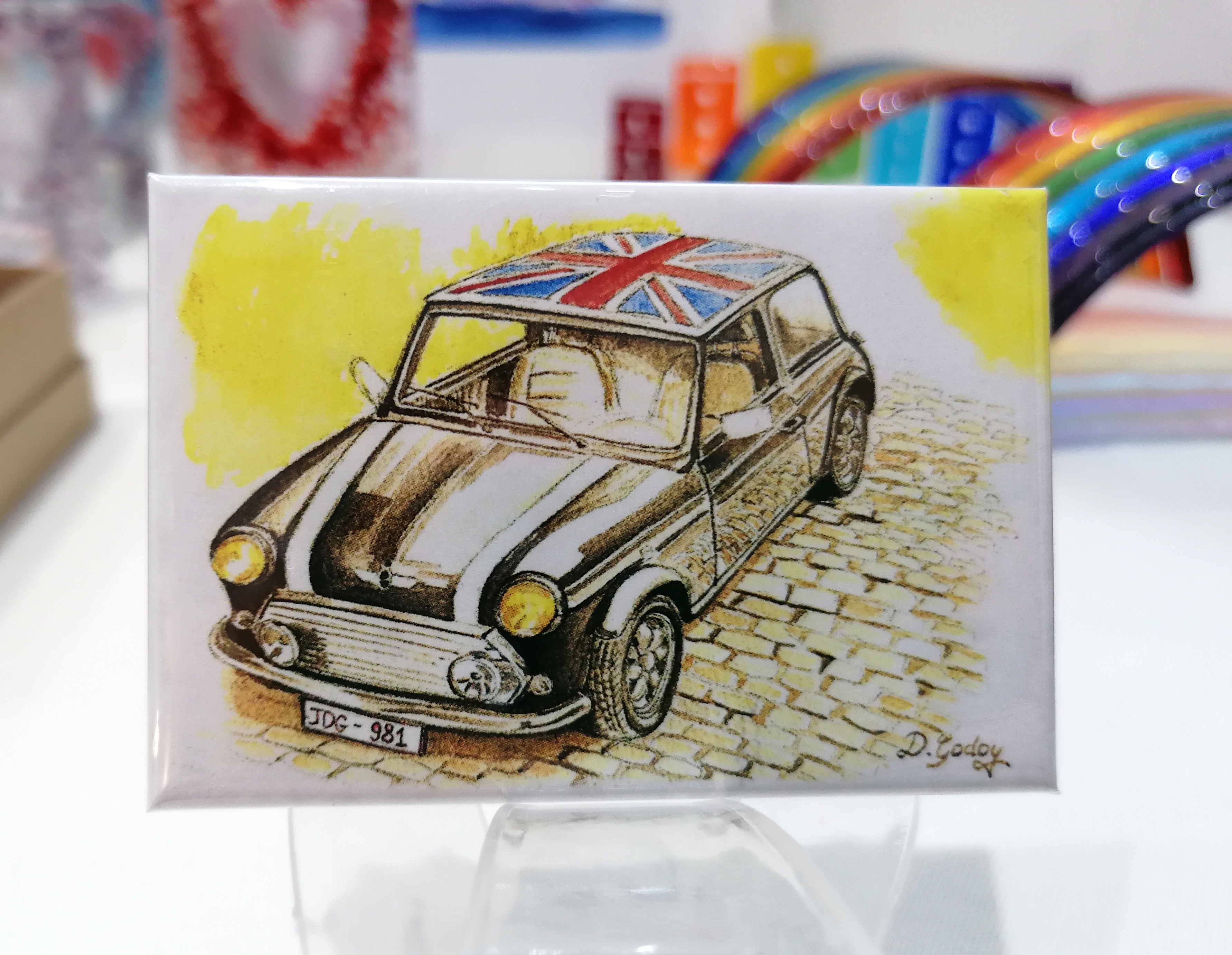 Fridge Magnet - Union Jack Mini