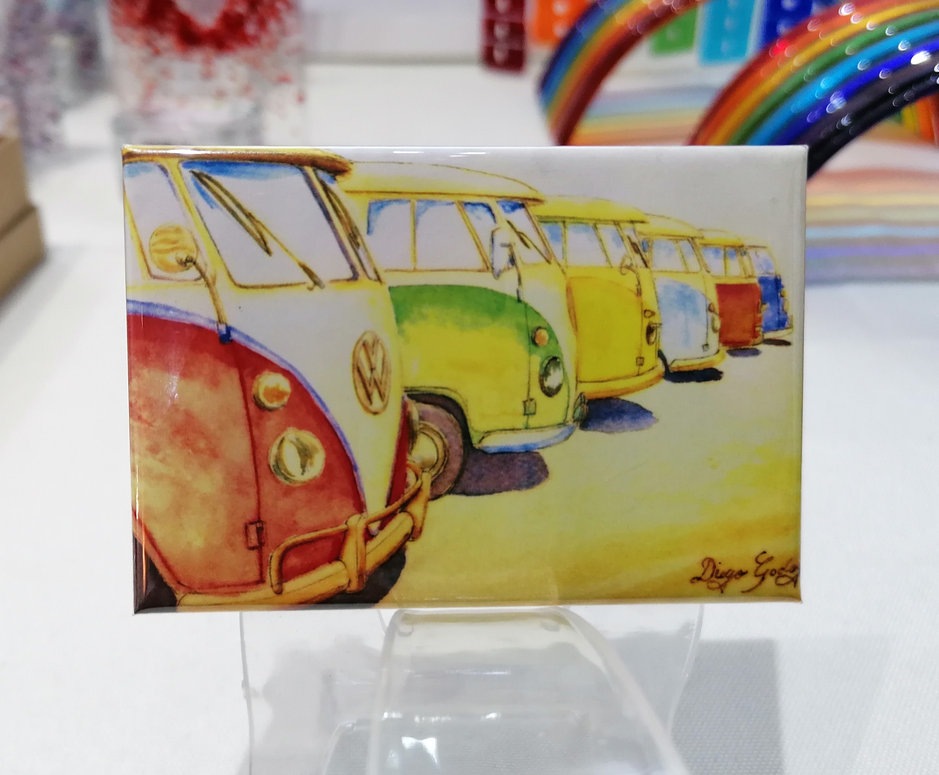 Fridge Magnet - VW Show (Campervans)